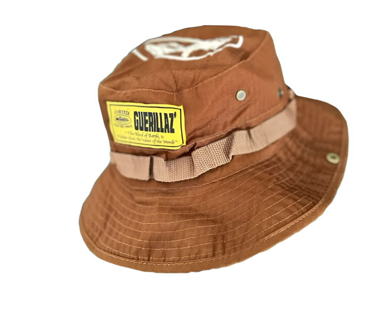 CORTEIZ ALCATRAZ BUCKET HAT BROWN