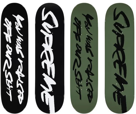 SUPREME FUTURA SKATEBOARD BLACK – OLIVE