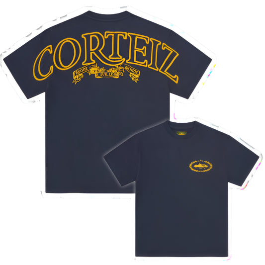 CORTEIZ ROYAL HEAVYWEIGHT TEE (NAVY)